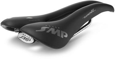 Selle SMP Well S Saddle - Matt Black， Long 274 mm - Wide 138 mm