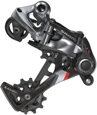 Dérailleur arrière SRAM XX1 Type 2.1 11 Vitesses - Noir - Rouge, Noir - Rouge