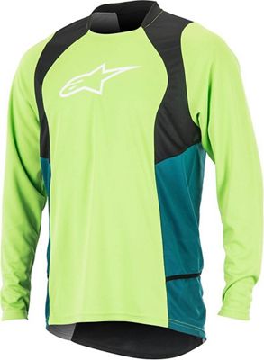 Maillot à manches longues Alpinestars Drop 2 2017 - Vert/Noir