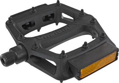 DMR DMR V6 Flat Pedals - Black with Reflector, Black with Reflector