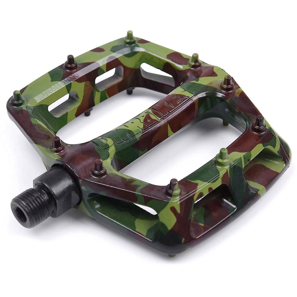 Pédale plate DMR V6 - Green Camo}, Green Camo}