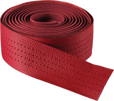 Selle Italia SMOO Classica Leather Bar Tape - Red, Red