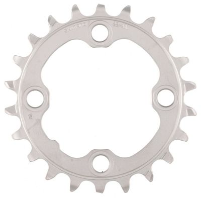 Shimano Xt Fcm782 10 Speed Triple Chainring Silver 4 Bolt Silver