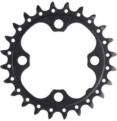 Shimano Deore FC-M590 10 Speed Triple Chain Ring - Black - Standard Type, Black