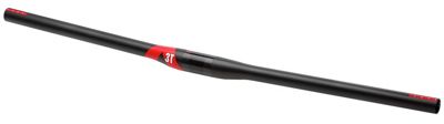 3T Flat 720 Team MTB Handlebar - Black - Red - 31.8mm, Black - Red