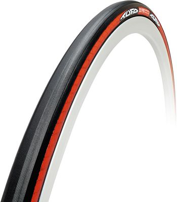 Tufo S33 Pro Tubular Road Tyre - Black - Red - 700c, Black - Red