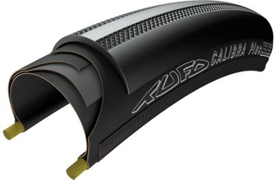 Tufo Calibra Plus Road Tyre - Black - Folding Bead, Black