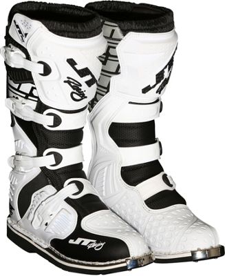 Chaussures JT Racing JT Podium Blanc/Noir 2017 - Blanc - Noir - EU 46