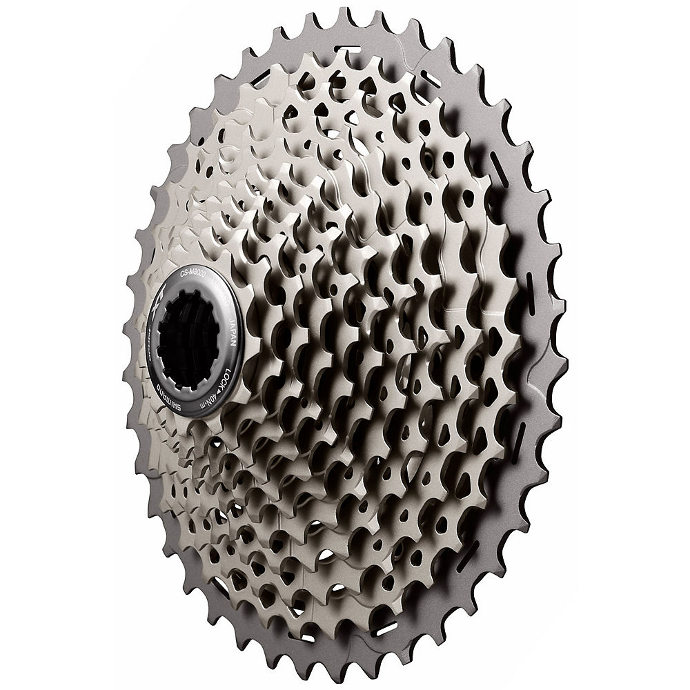 Cassette à 11 vitesses Shimano XT M8000 11-42t - Argent, Argent