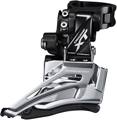 Shimano XT M8020 2x11 Speed MTB Front Derailleur - Black - H - Front Pull}, Black - H