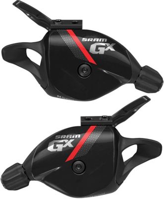 Manettes de dérailleur SRAM GX 2x11 vitesses - Noir - Rouge