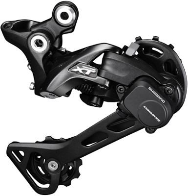 Shimano XT M8000 11 Speed Rear Derailleur - Black - Long Cage}, Black