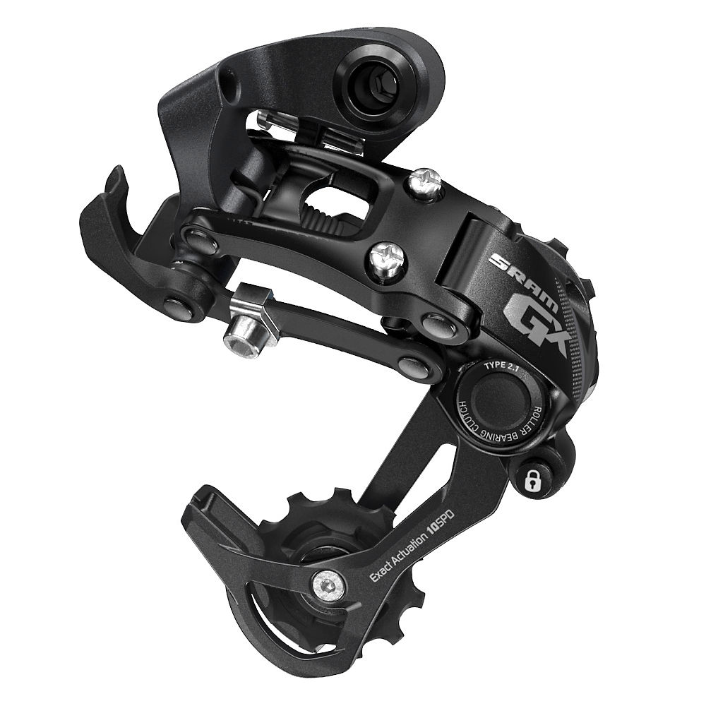 Dérailleur arrière SRAM GX Type 2.1 10 vitesses - Noir - Short Cage, Noir