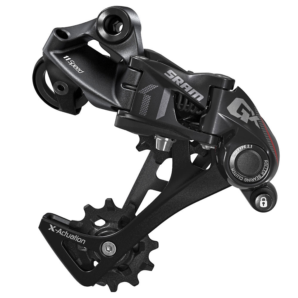Manettes de dérailleur SRAM arrière GX 1x11 vitesses - Rouge - Long Cage, Rouge