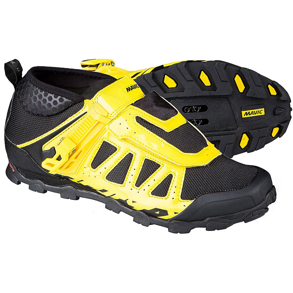 Chaussures VTT Mavic Crossmax XL Pro SPD 2016 - Jaune - Noir - EU 44, Jaune - Noir