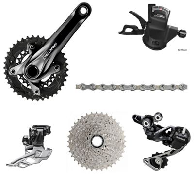 shimano deore 10 speed groupset price