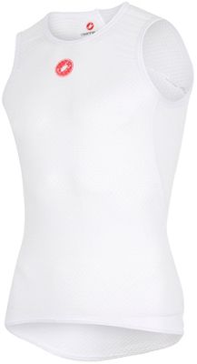 Castelli Pro Issue Sleeveless Base Layer - White - XL}, White