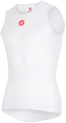 Castelli Pro Issue Sleeveless Base Layer - White - XS}, White