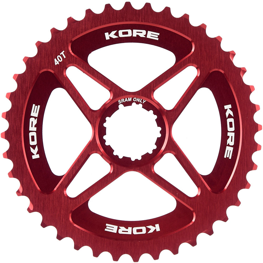 Pignon pour cassette Kore Mega Range Sram - Rouge - 40t