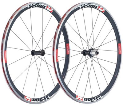 Coppia Ruote Vision TriMax 35 2017 - nero - Campag Freehub, nero