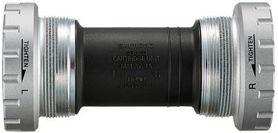 Shimano Tiagra RS500 Bottom Bracket - Silver - 68mm - English Thread - 24mm Spindle}, Silver
