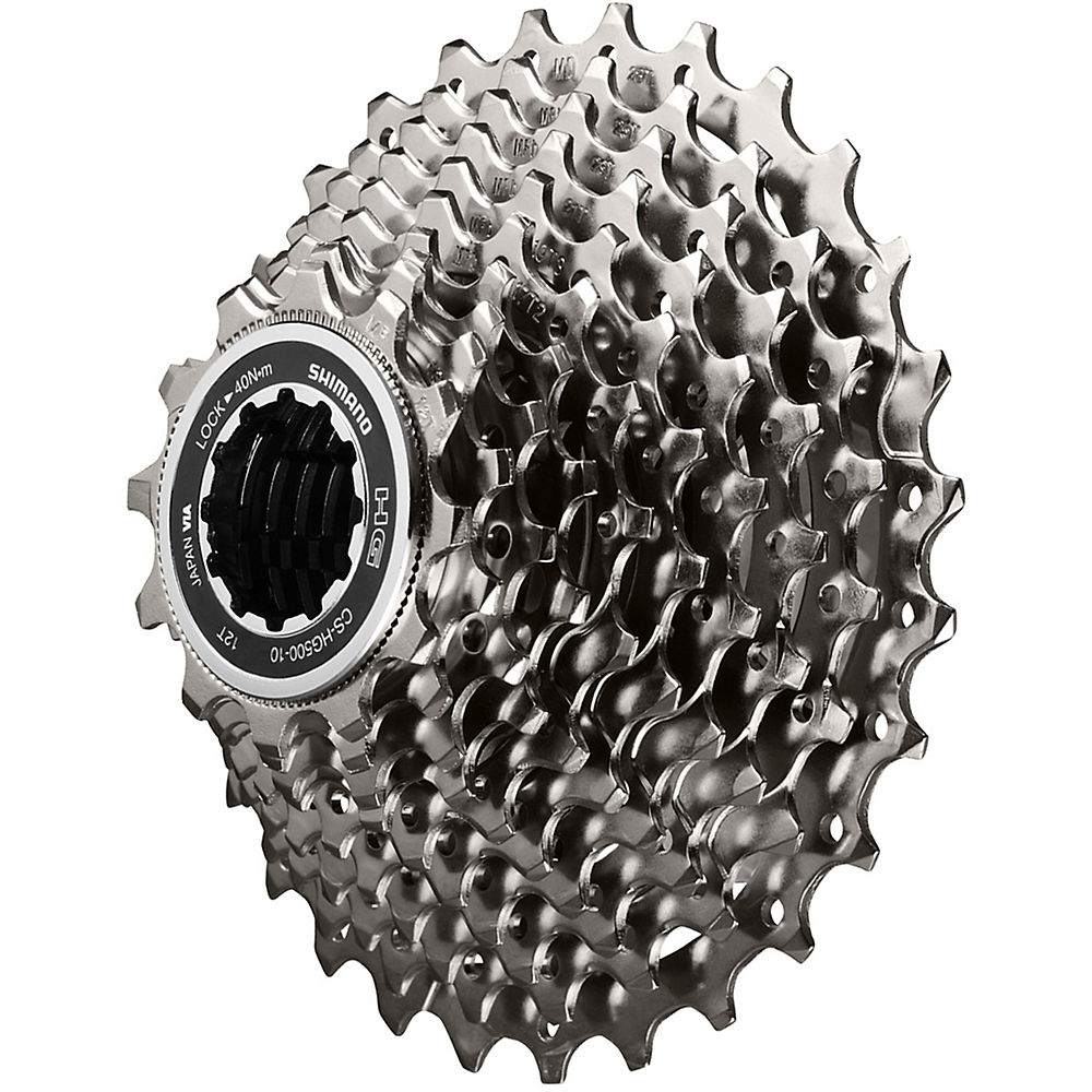 Cassette Shimano Tiagra HG500 10v - Argent - 12-28t, Argent