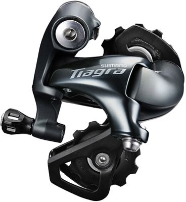 Shimano Tiagra 4700 10 Speed Rear Derailleur - Grey - Medium Cage, Grey