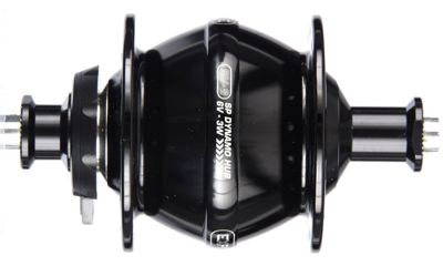 Lumière avant Exposure Revo Dynamo 28 rayons - Black - Rim Brake Hub