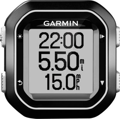 Ciclocomputer GPS Garmin Edge 20 - nero, nero