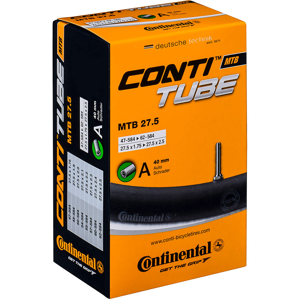 Continental Quality 650B Mountain Bike Inner Tube - 42mm Valve