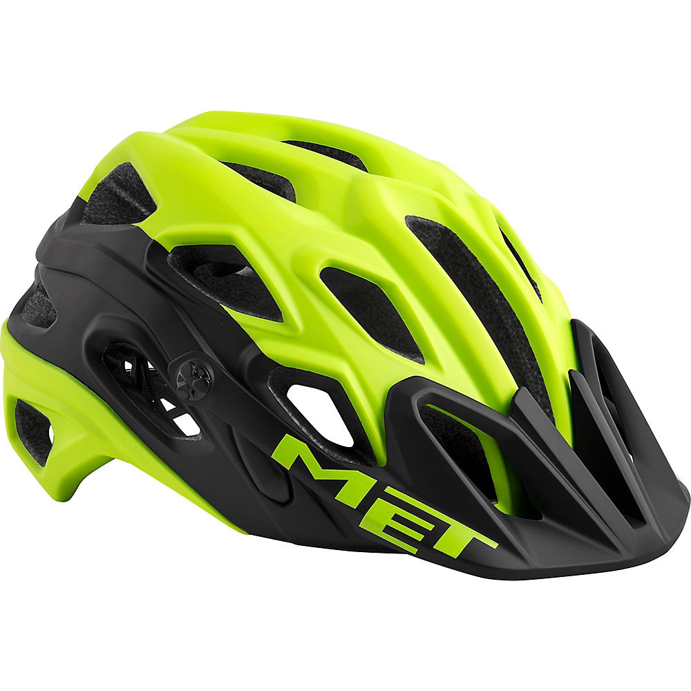 Casque MET Lupo - Noir/Safety Yellow