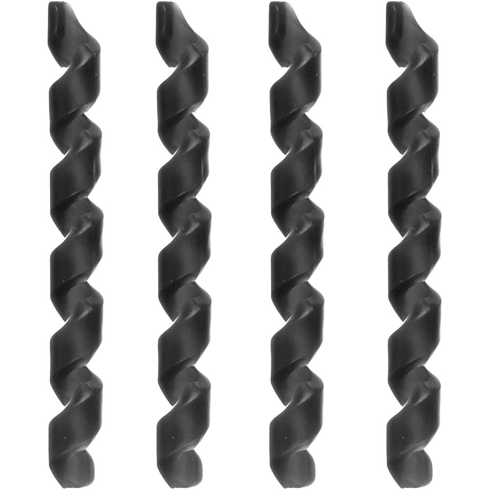 Protecteur de cadre en caoutchouc LifeLine - Noir - Pack of 4, Noir