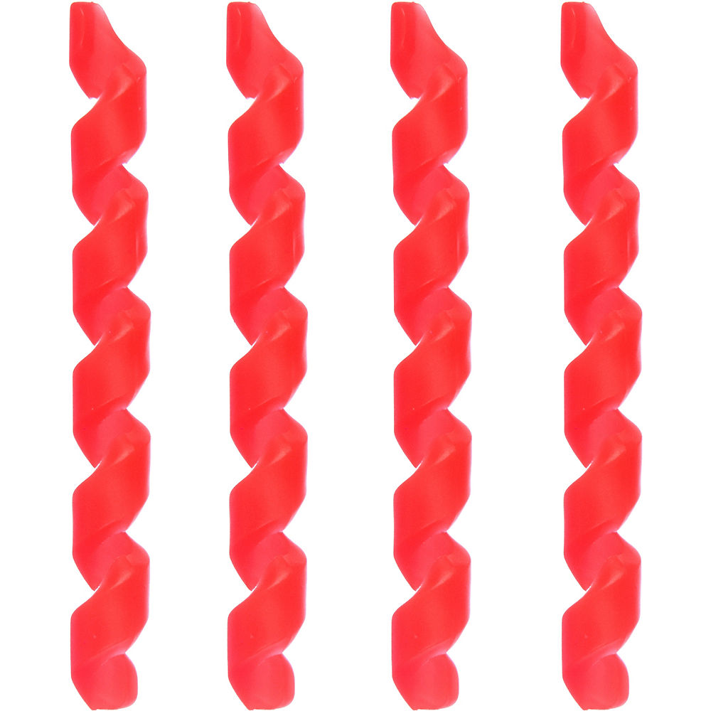 Protecteur de cadre en caoutchouc LifeLine - Rouge - Pack of 4, Rouge