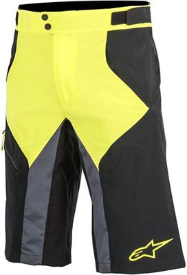 Pantaloncini Alpinestars Outrider Resistenti all'Acqua 0 - Black Acid Yellow - 28, Black Acid Yellow