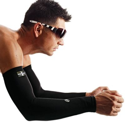 Assos armWarmer_evo7 - Block Black - II, Block Black
