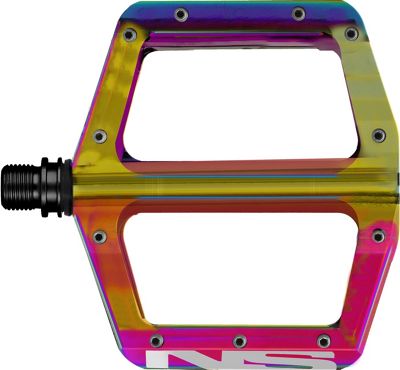 Pedali NS Bikes Radiance Flat - macchia d'olio, macchia d'olio