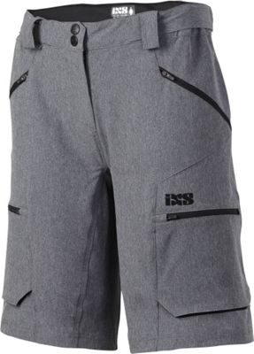 IXS Womens Tema 6.1 Shorts 2017 - Graphite - XS}, Graphite