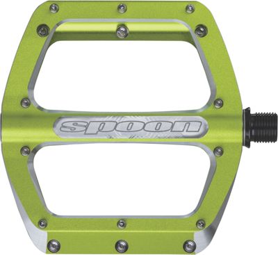 Pédales Spank Spoon - Vert - Large - 110mm, Vert