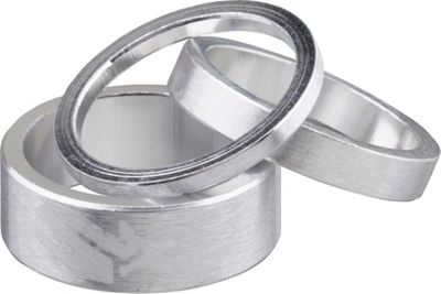 Spank Headset Spacers Kit - Silver - 1.1/8", Silver