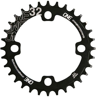 OneUp Components Narrow Wide Single Chainring - Black - 4-Bolt, Black