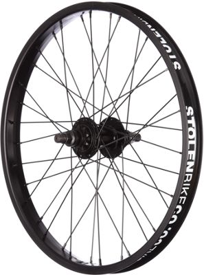 Stolen Rampage 20" BMX Rear Wheel - Black - Left Hand Drive, Black