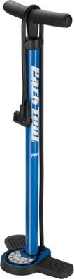Park Tool Home Mechanic Track Pump (PFP-8) - Blue - Black, Blue - Black