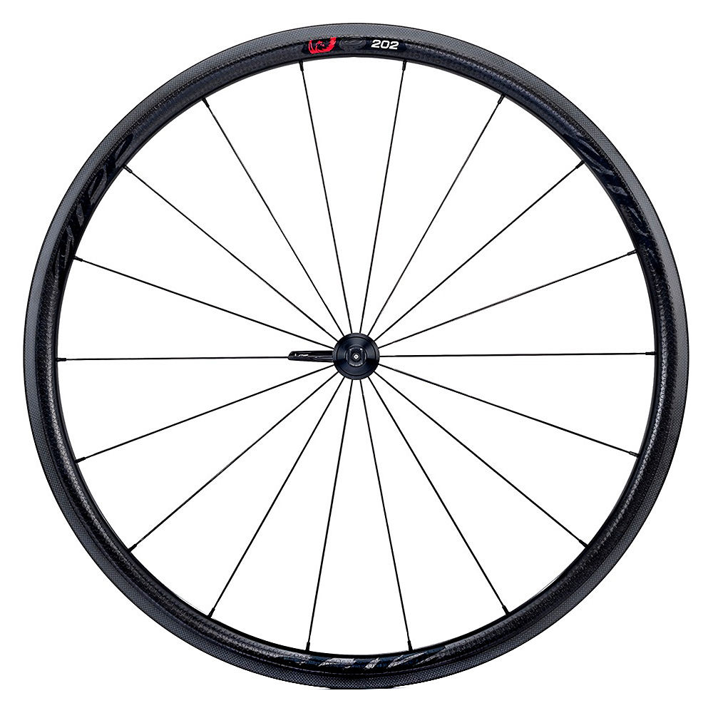 Roue avant Zipp 202 Firecrest - Noir - Noir - 9mm QR