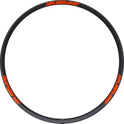 Jante Spank Spike Race 33 - Noir - Orange - 32h