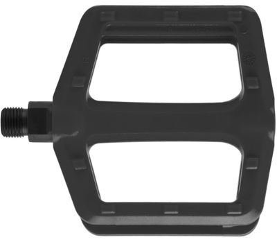 NS Bikes Nylon Mountain Bike Flat Pedals - Black, Black