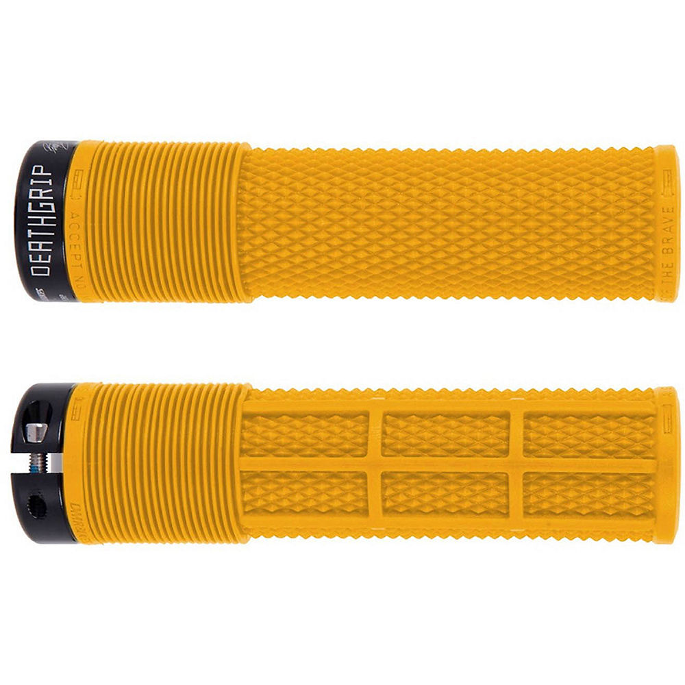 Poignées DMR Brendog Death - Gul Yellow - 135mm, Gul Yellow