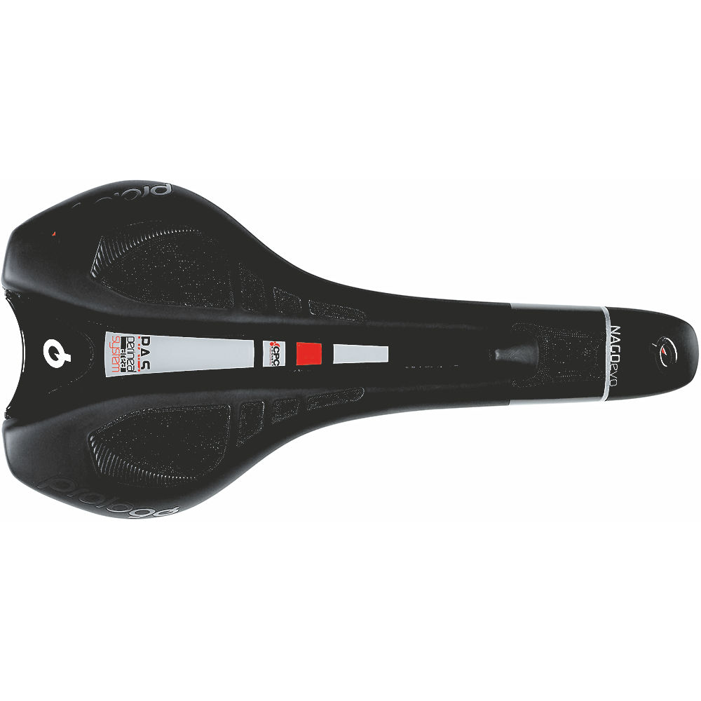 Selle PROLOGO CPC Nago Evo PAS Nack - Noir solide - 134mm Wide, Noir solide