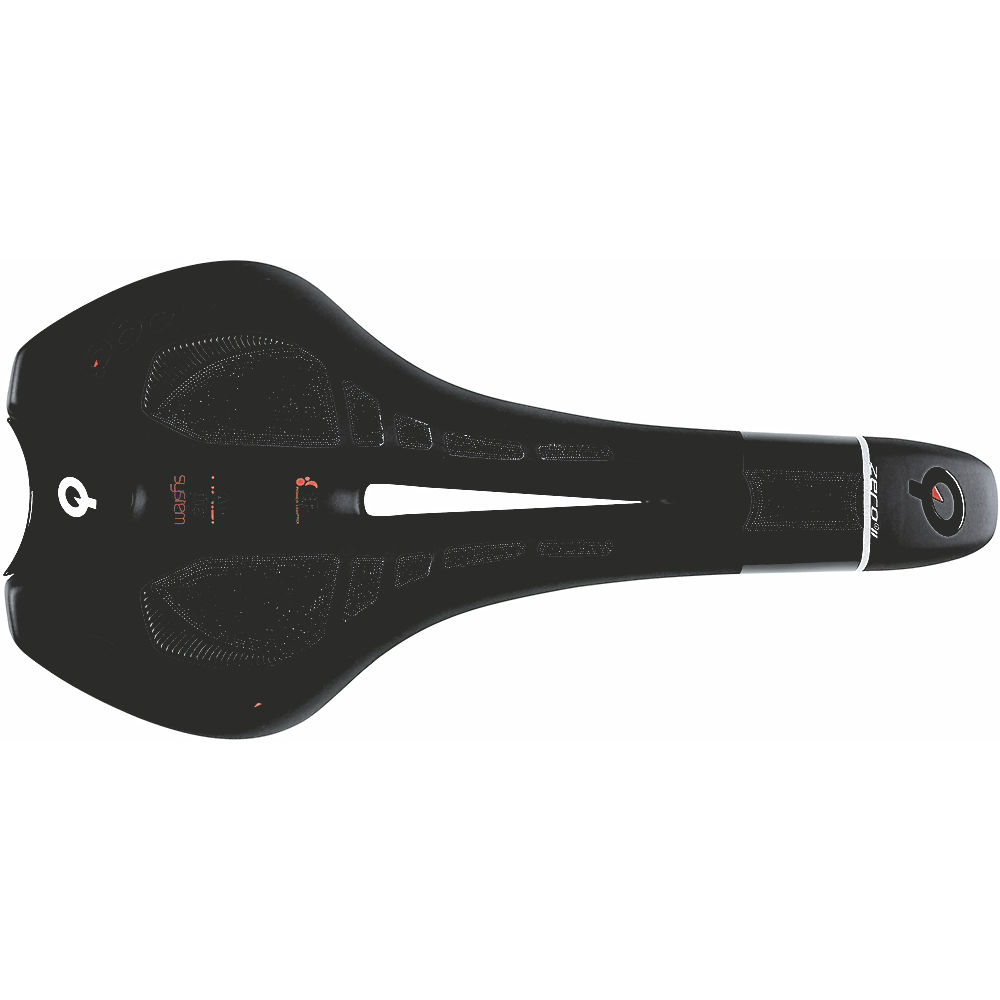 Selle PROLOGO CPC Zero-II PAS Tirox - Noir solide - 134mm Wide, Noir solide