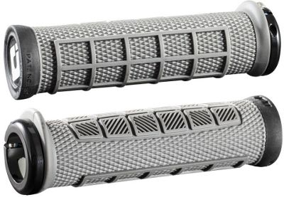 ODI Elite Grip Pro Lock On Bike Grips - Graphite - Black - 130mm, Graphite - Black