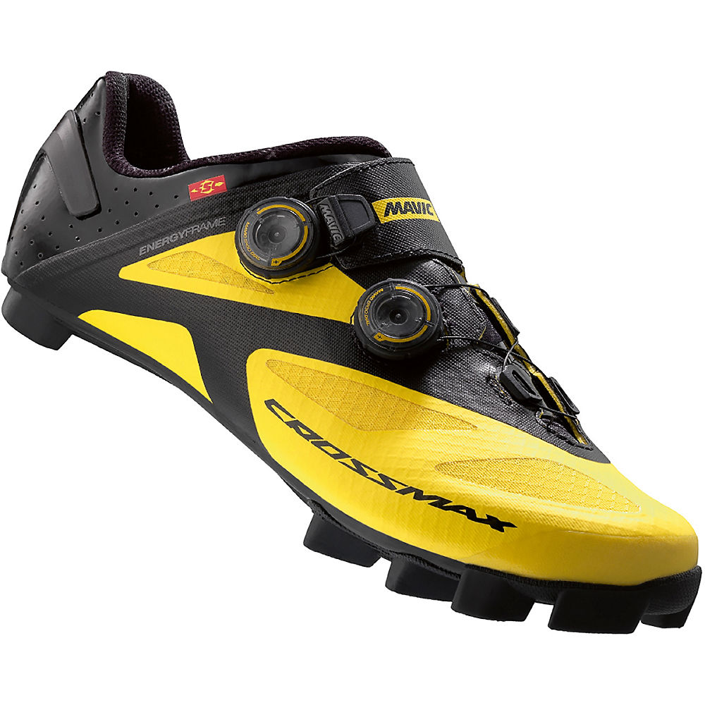 Chaussures VTT Mavic Crossmax SL Ultimate SPD 2018 - Jaune - UK 4.5, Jaune